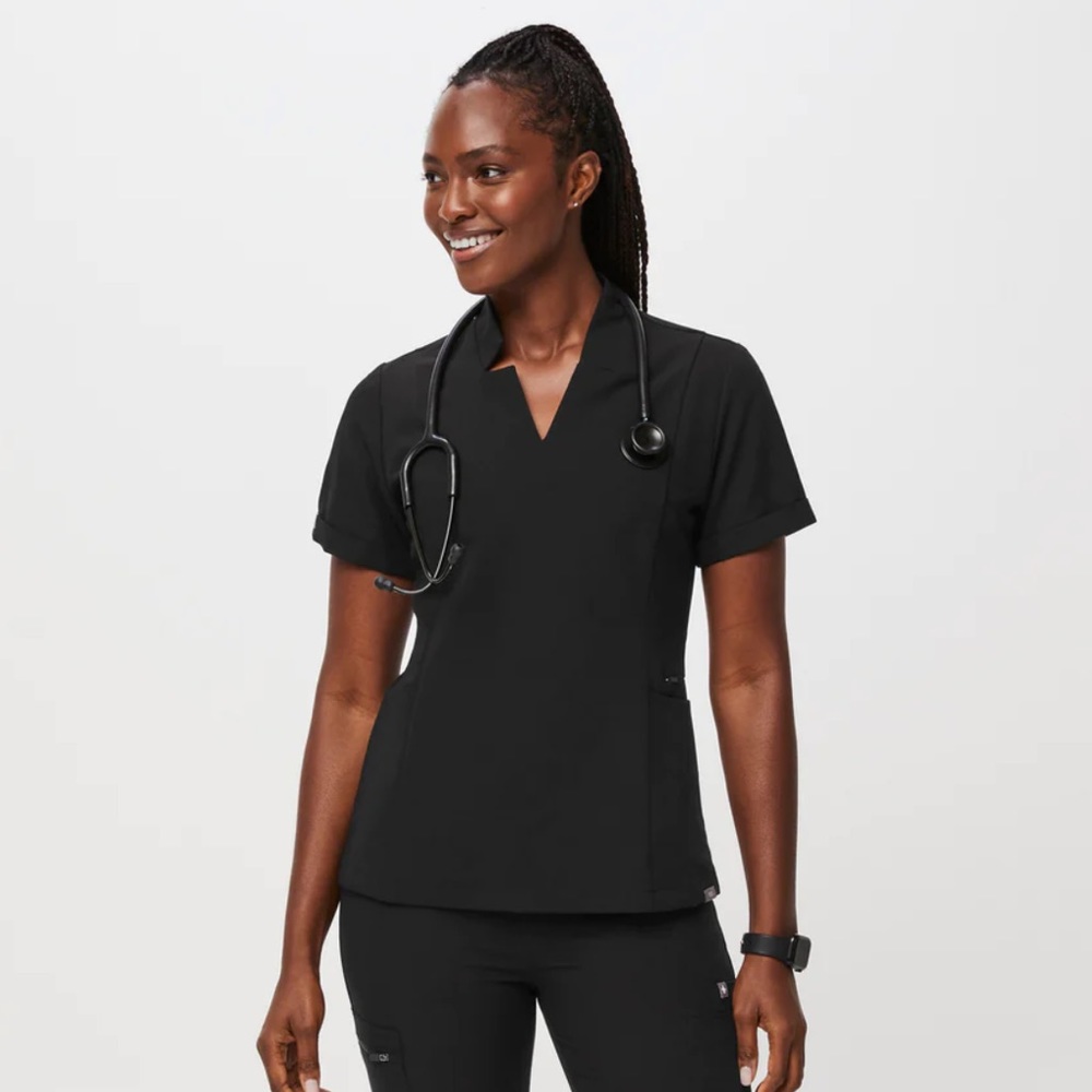 Figs black scrub set NWT